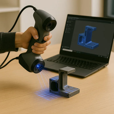 Wat kun je allemaal met een 3D scanner? Van design tot technische controle