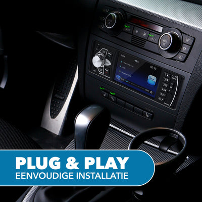 Universele Autoradio met Bluetooth, USB & Aux - Handsfree bellen - Radio met Microfoon - Inclusief Achteruitrijcamera - AC products