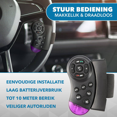 Universele Autoradio met Bluetooth, USB & Aux - Handsfree - Mirrorlink - Radio met Microfoon - Inclusief Achteruitrijcamera - AC products