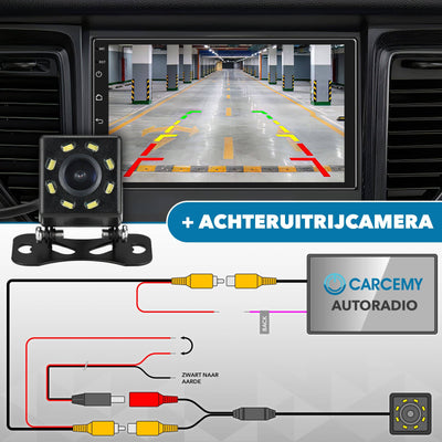 Universele Autoradio - Apple Carplay & Android Auto -Bluetooth - Navigatie - Handsfree - Android met Google Play -7'' Touchscreen - AC products