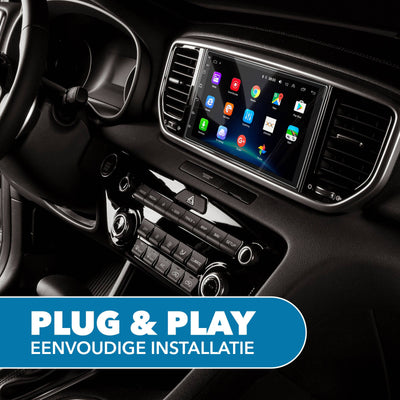 Carcemy Universele Android Autoradio met Bluetooth - Navigatie - Google Play - GRATIS Achteruitrijcamera - AC products