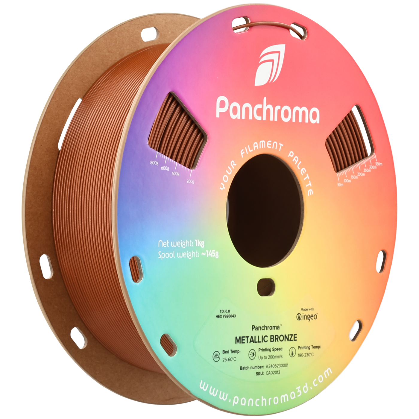 Polymaker Panchroma™ PLA Metallic Bronze 1.75 mm 1KG