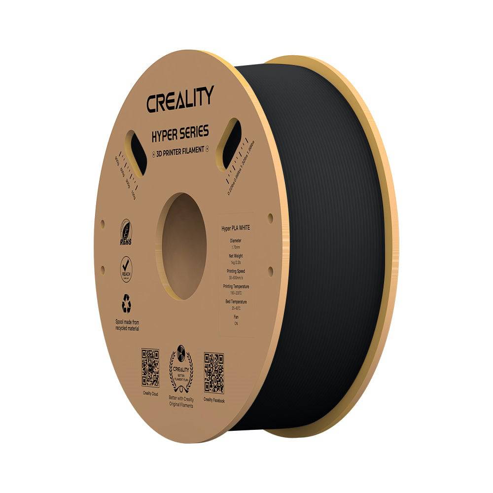 CREALITY PLA FILAMENT HYPER SPEED ZWART 1.75 MM 1 KG