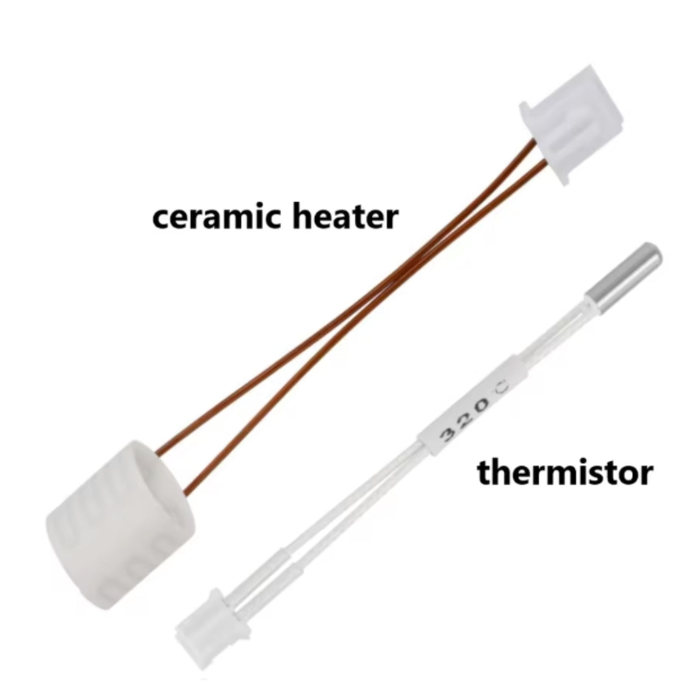 Creality 60W Keramische Verwarming & Thermistor Kit – K1 / K1C / K1 Max