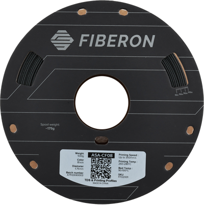 Polymaker Fiberon™ ASA-CF08 Black 1.75 mm 500gr