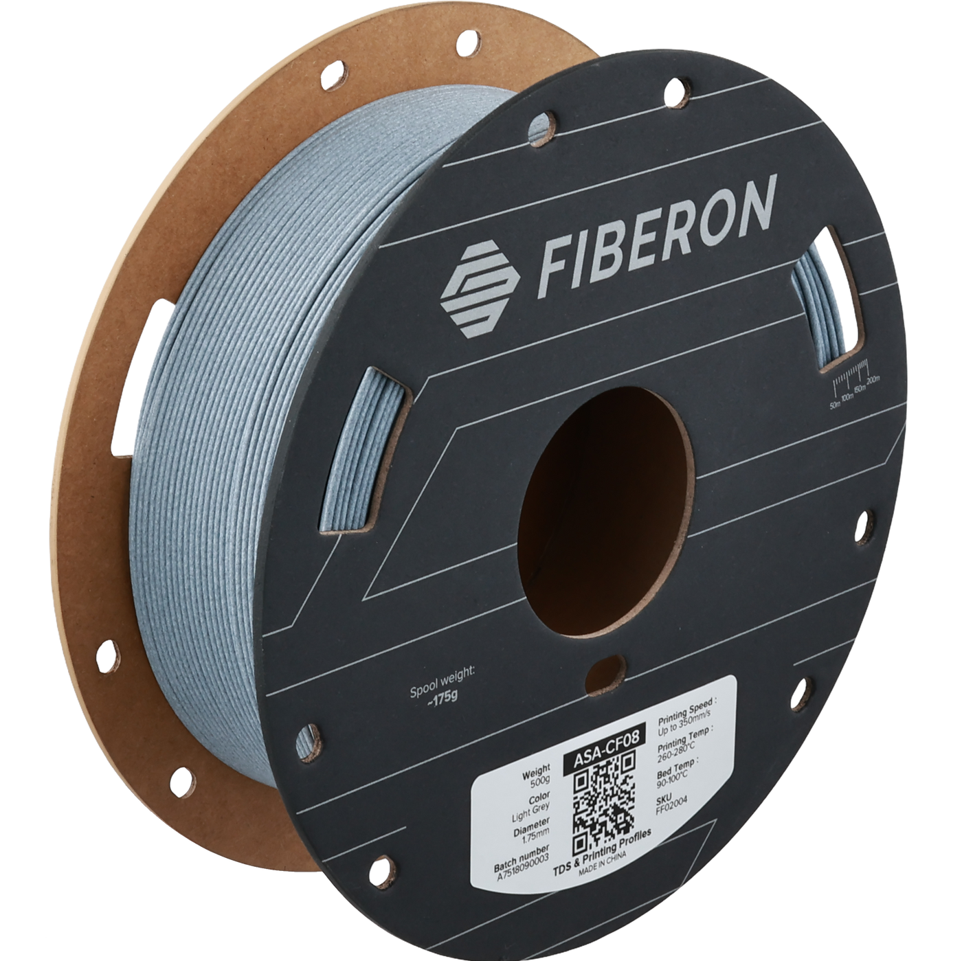 Polymaker Fiberon™ ASA-CF08 Light Grey 1.75 mm 500gr