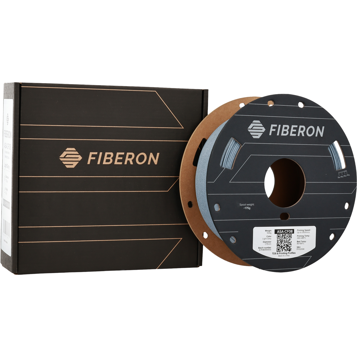 Polymaker Fiberon™ ASA-CF08 Light Grey 1.75 mm 500gr