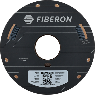 Polymaker Fiberon™ ASA-CF08 Dark Grey 1.75 mm 500gr