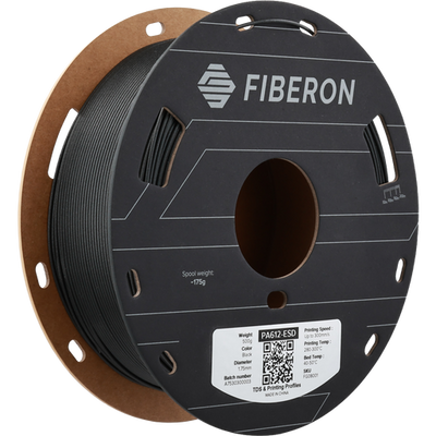 Fiberon™ PA612-ESD Schwarz, 1,75 mm / 500 g