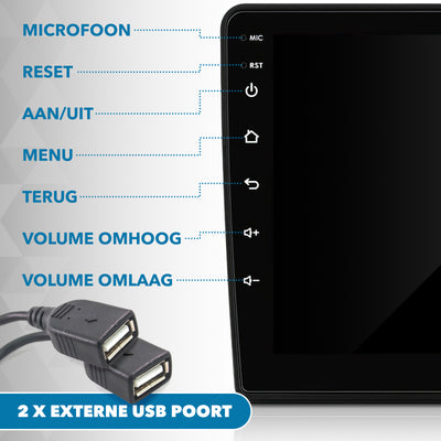 Carcemy CarPlay Autoradio 2DIN 9 Zoll | Drahtlos & Android Auto