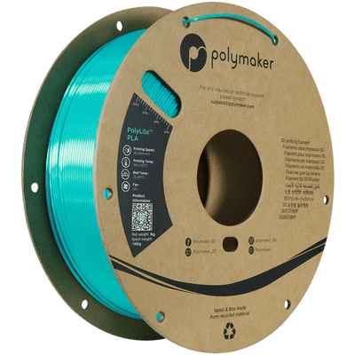 Polymaker PolyLite PLA  Filament Silk Teal 1,75mm 1KG - AC products