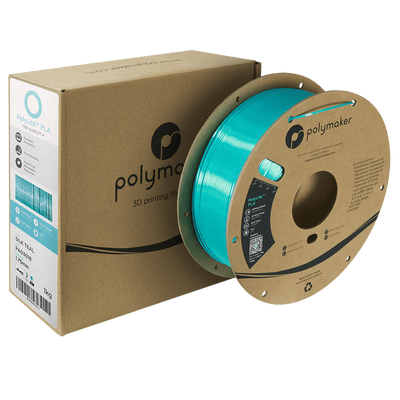 Polymaker PolyLite PLA  Filament Silk Teal 1,75mm 1KG - AC products