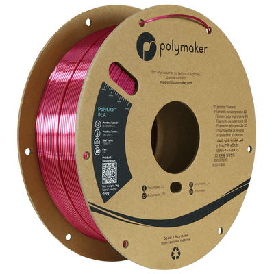 Polymaker PolyLite SILK PLA Filament Banquet Gold-Magenta 1.75 mm 1KG - AC products