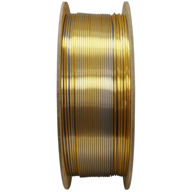 Polymaker PolyLite SILK PLA Filament Crown Gold-Silver 1.75 mm 1KG - AC products