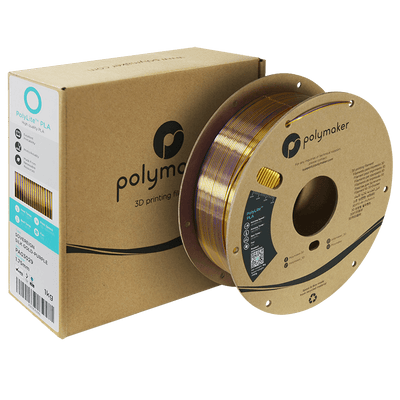 Polymaker PolyLite SILK PLA Filament Sovereign Gold-Purple 1.75 mm 1KG - AC products