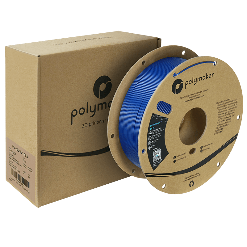 POLYMAKER POLYSONIC HIGH SPEED PLA BLUE 1,75mm 1KG - AC products