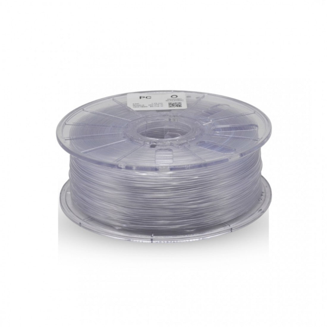 Microzey PC/ABS transparentes Filament 1.75 mm 1 kg