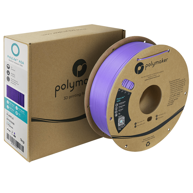 Polymaker PolyLite ASA Filament Purple 1,75mm 1KG - AC products