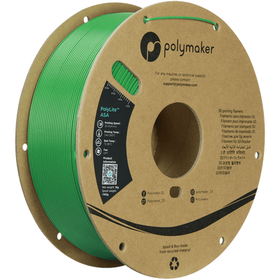 Polymaker PolyLite ASA Filament Green 1,75mm 1KG - AC products