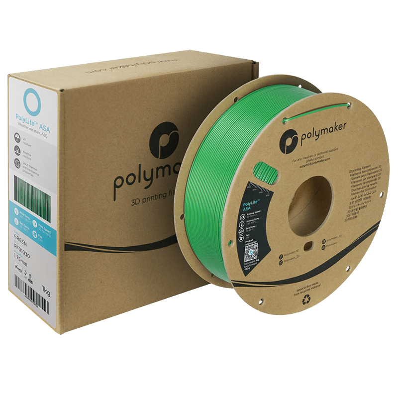 Polymaker PolyLite ASA Filament Green 1,75mm 1KG - AC products