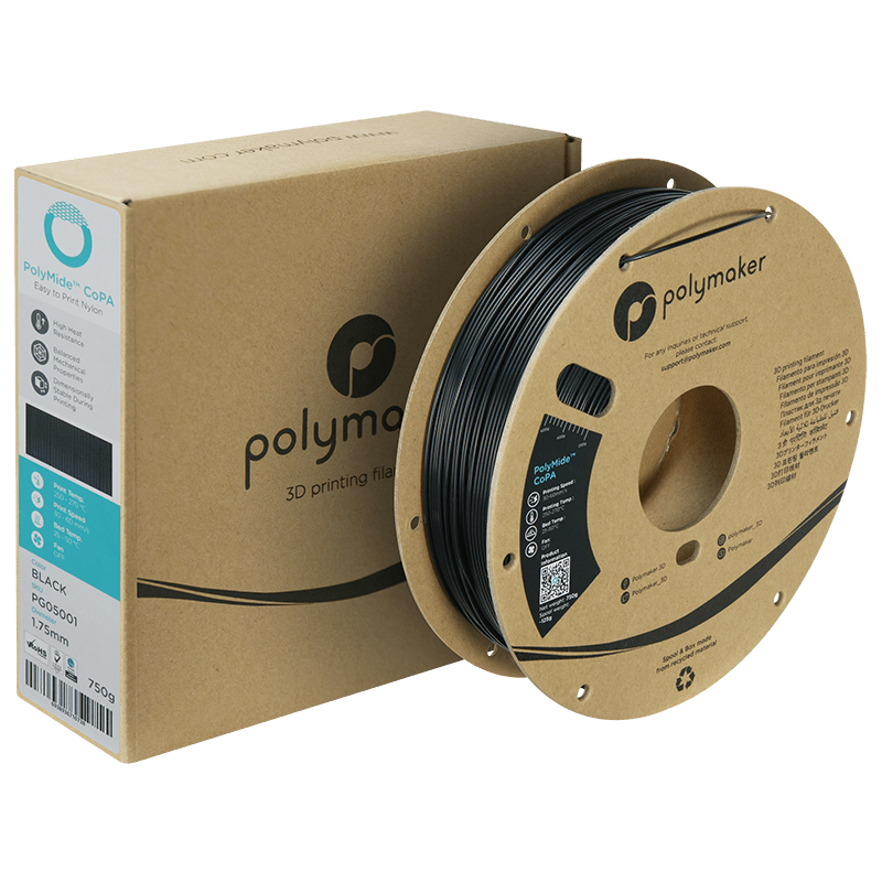 Polymaker Nylon CoPA 6/6-6 Black Filament 1,75 mm 750 Gr - AC products