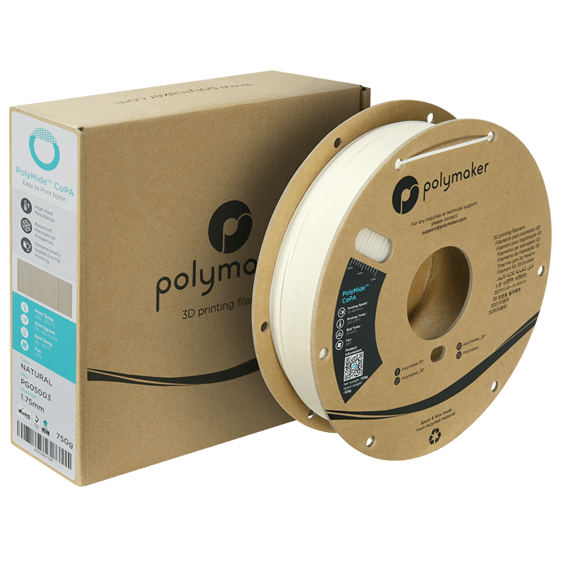 Polymaker Nylon CoPA 6/6-6 Clear Filament 1,75 mm 750 Gr - AC products