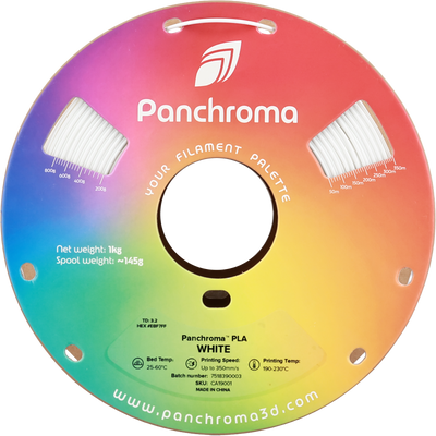 Polymaker Panchroma™ PLA White 1.75 mm 1KG