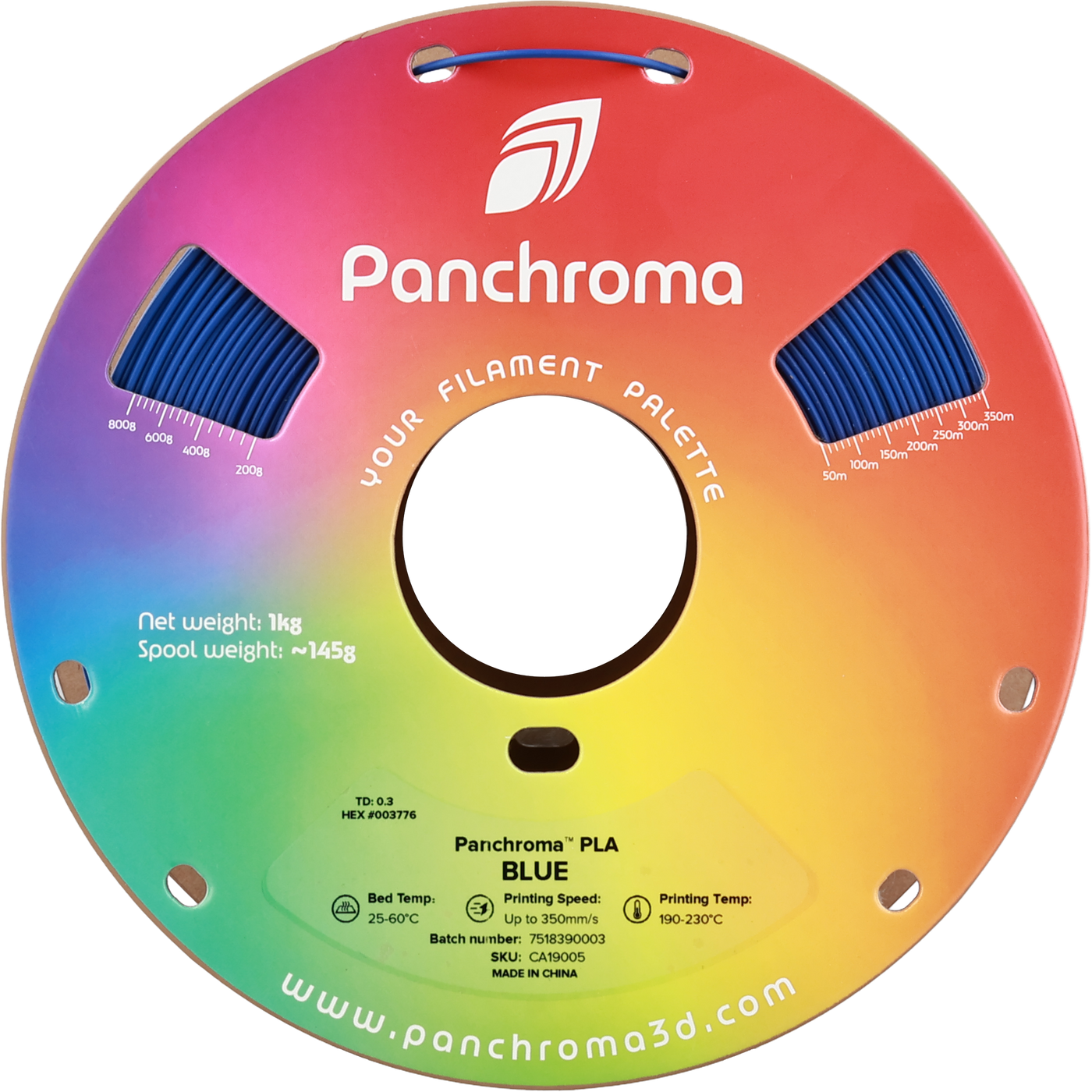 Polymaker Panchroma™ PLA Blue 1.75 mm 1KG