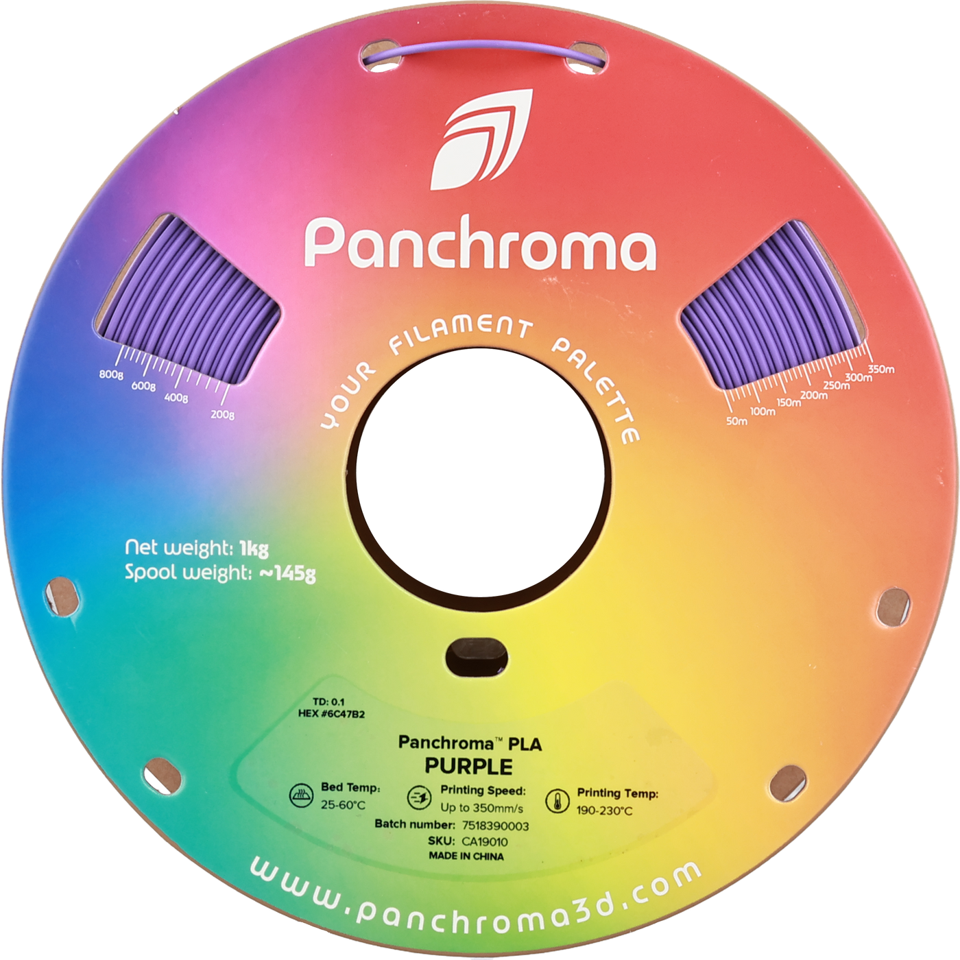 Polymaker Panchroma™ PLA Purple 1.75 mm 1KG