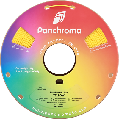Polymaker Panchroma™ PLA Yellow 1.75 mm 1KG