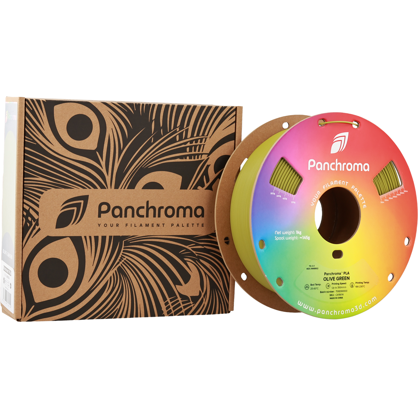 Polymaker Panchroma™ PLA Olive Green 1.75 mm 1KG