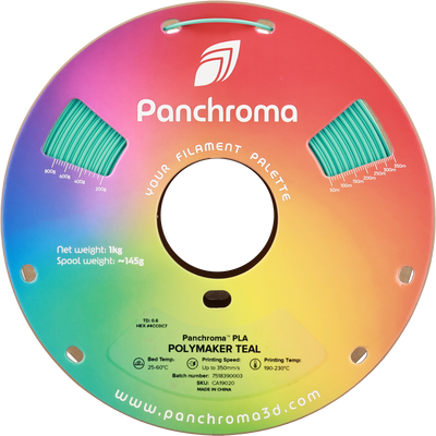 Polymaker Panchroma™ PLA Polymaker Teal Yellow 1.75 mm 1KG