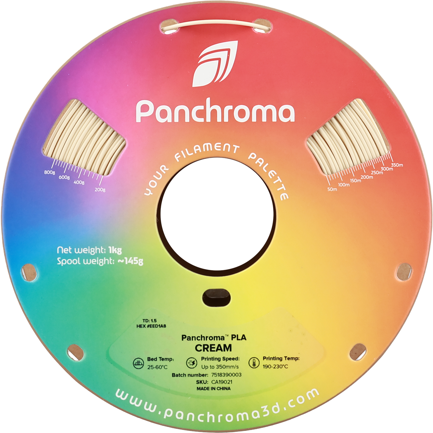 Polymaker Panchroma™ PLA Cream 1.75 mm 1KG
