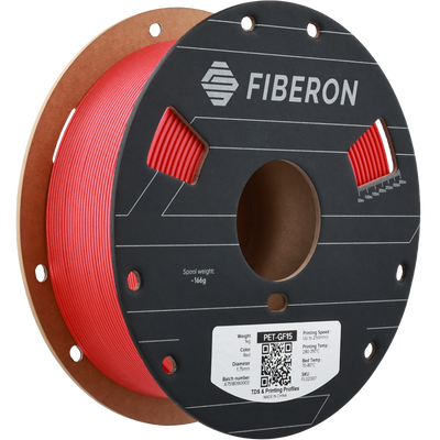 Polymaker Fiberon™ PET-GF15 Red 1.75 mm 1KG