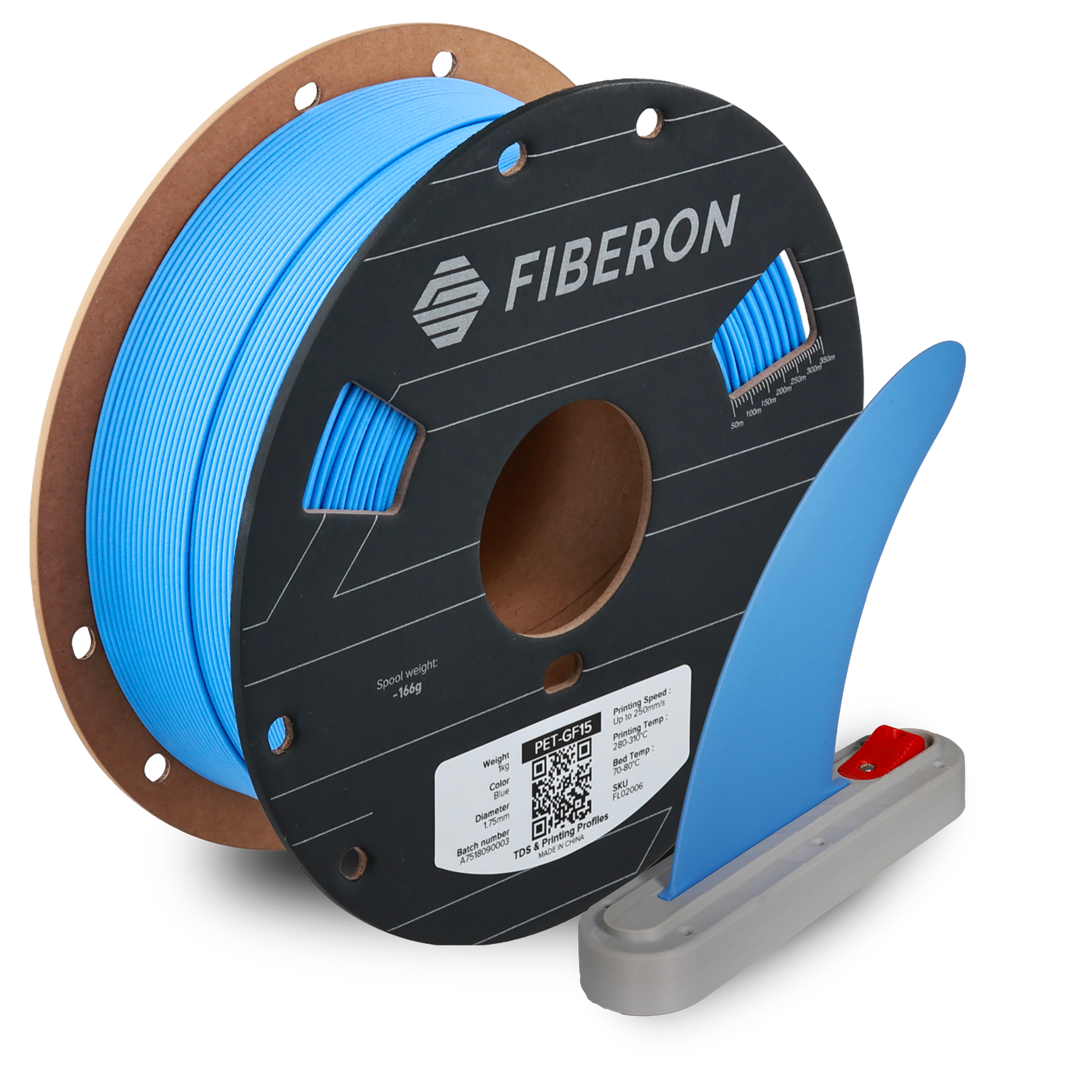 Polymaker Fiberon™ PET-GF15 Blue 1.75 mm 1KG