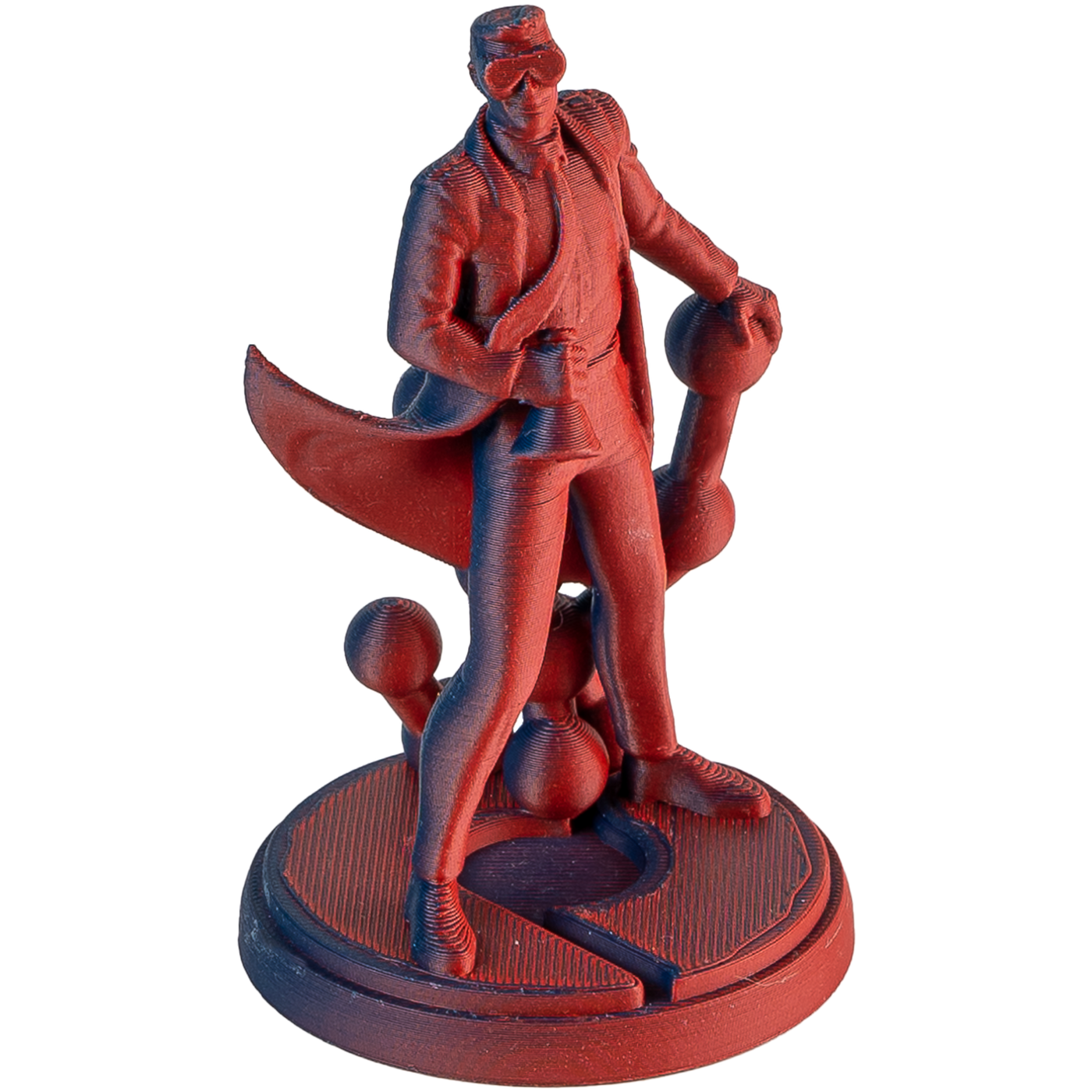 Polymaker Panchroma™ PLA Dual Matte Mixed Berries (Red-Dark Blue) 1.75 mm 1KG