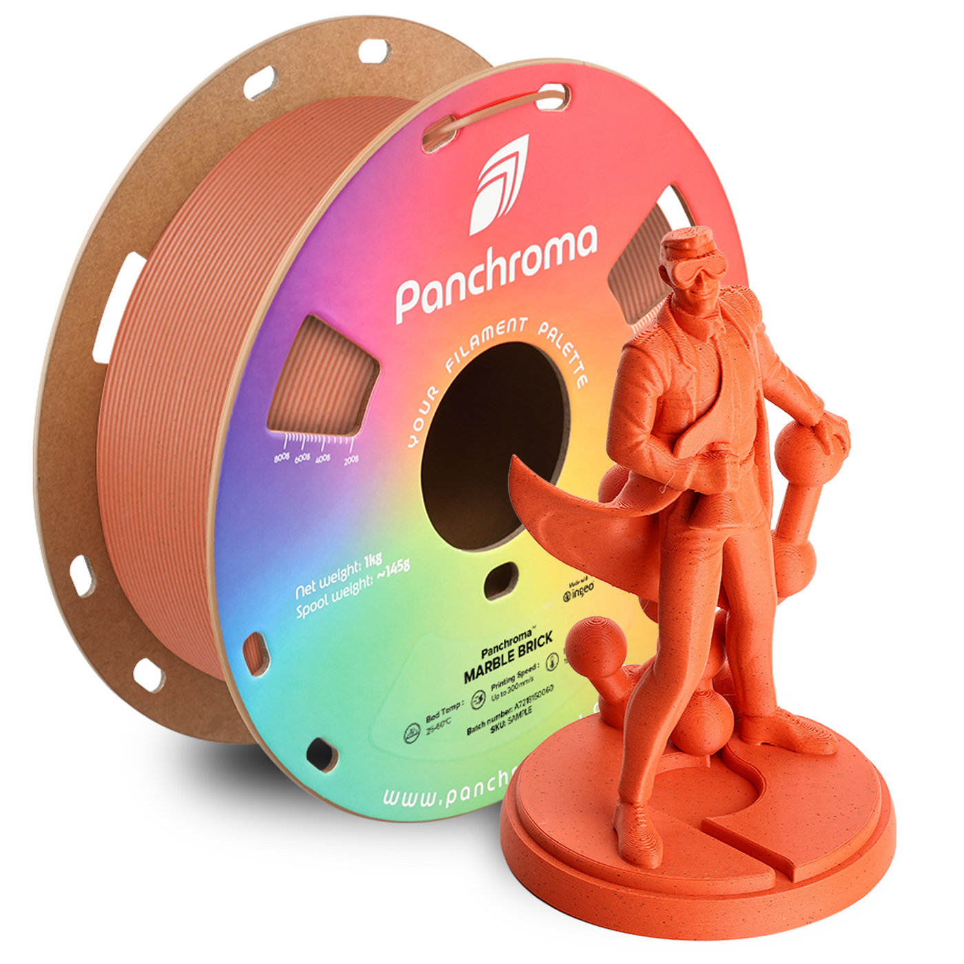 Polymaker Panchroma™ PLA Marble Brick 1.75 mm 1KG