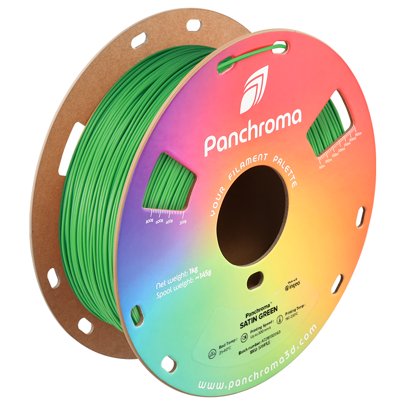 Polymaker Panchroma™ PLA Satin Green 1.75 mm 1KG