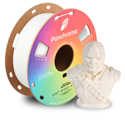 Polymaker Panchroma™ PLA Satin White 1.75 mm 1KG