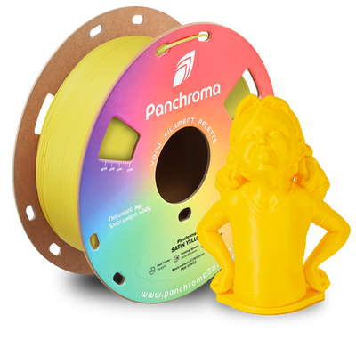 Polymaker Panchroma™ PLA Satin Yellow 1.75 mm 1KG