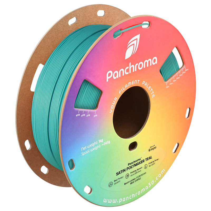 Polymaker Panchroma™ PLA Satin Polymaker Teal 1.75 mm 1KG