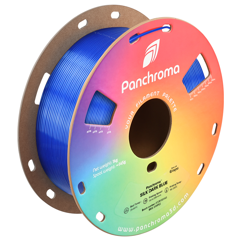 Polymaker Panchroma™ PLA Silk Dark Blue 1.75 mm 1KG