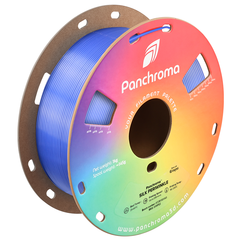 Polymaker Panchroma™ PLA Silk Periwinkle 1.75 mm 1KG