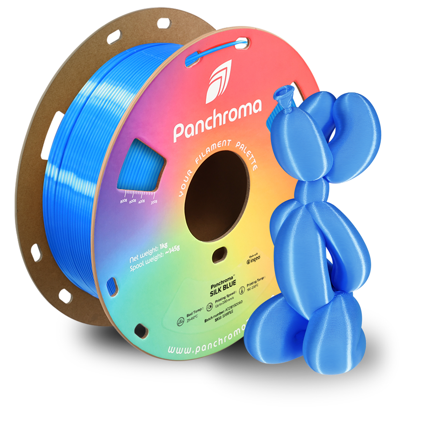 Polymaker Panchroma™ PLA Silk Blue 1.75 mm 1KG