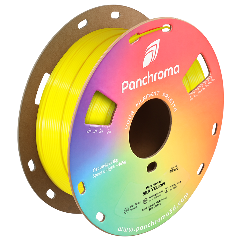 Polymaker Panchroma™ PLA Silk Yellow 1.75 mm 1KG