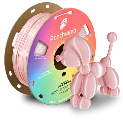 Polymaker Panchroma™ PLA Silk Quartz Pink 1.75 mm 1KG