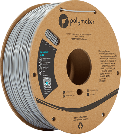 Polymaker PolyLite PLA  Filament Grey 1,75mm 1KG - AC products