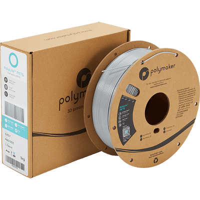 Polymaker PolyLite PETG Grijs 1.75 mm 1KG - AC products