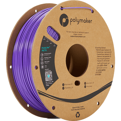 Polymaker PolyLite PETG Purple 1.75 mm 1KG - AC products