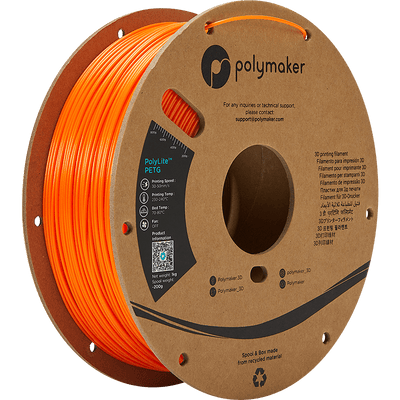 Polymaker PolyLite PETG ORANJE 1.75 mm 1KG - AC products